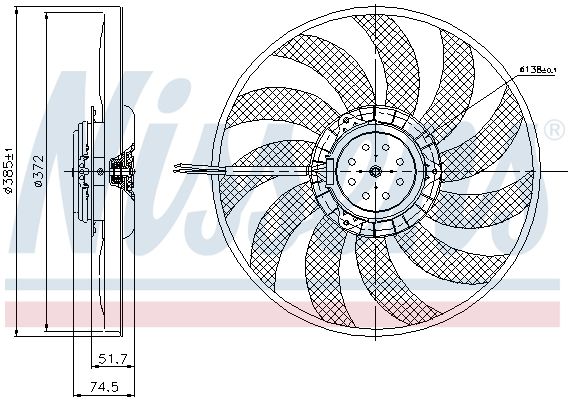 Fan, engine cooling-4