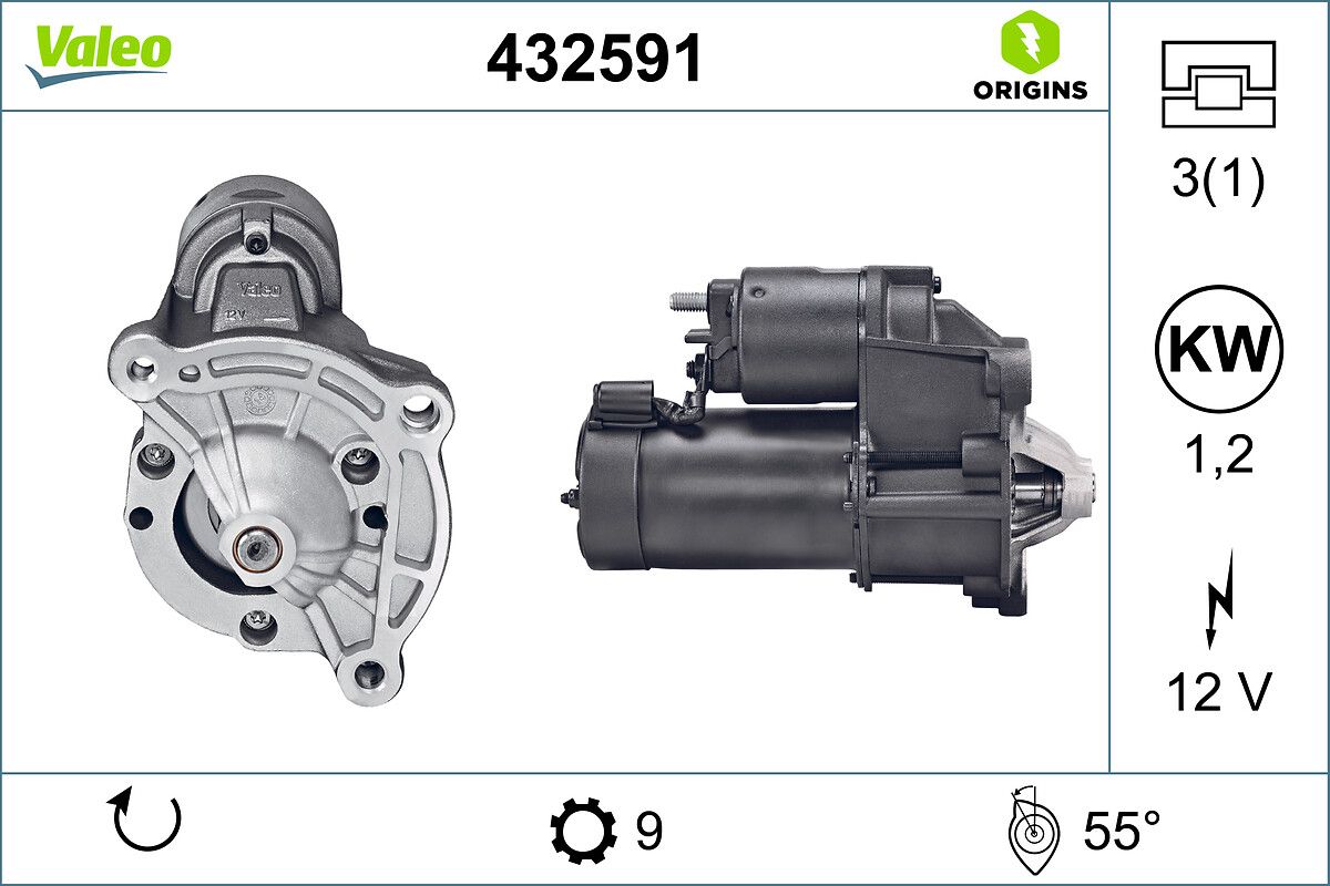 VALEO 432591 Starter