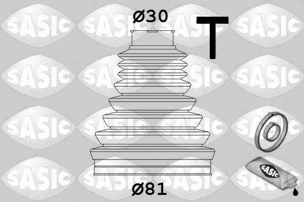 SASIC 1906084 Bellow kit, drive shaft