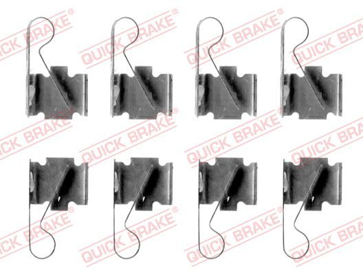 QUICK BRAKE 109-1167 Accessory kit, disc brake pad