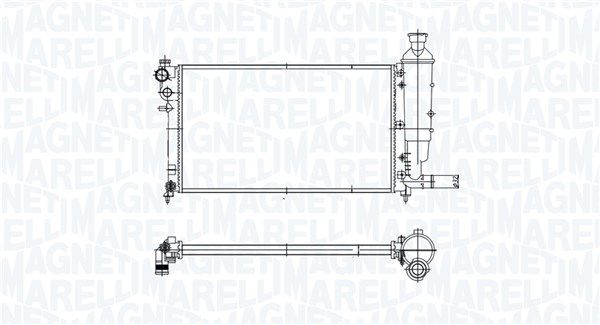 MAGNETI MARELLI 350213022500 Radiator, engine cooling