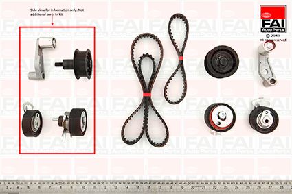 FAI AUTOPARTS TBK160 Timing belt kit