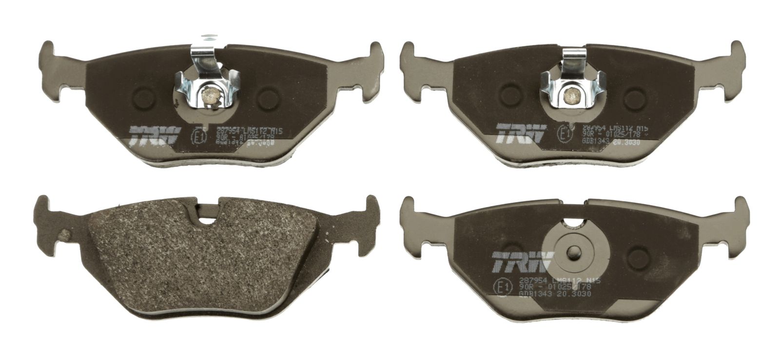 Brake Pad Set, disc brake-1