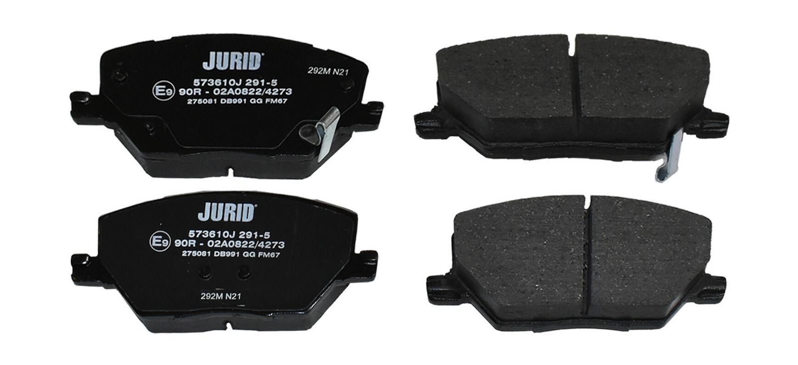 JURID 573610J Brake pad set, disc brake