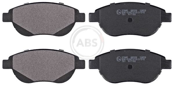 A.B.S. 37885 Brake pad set, disc brake