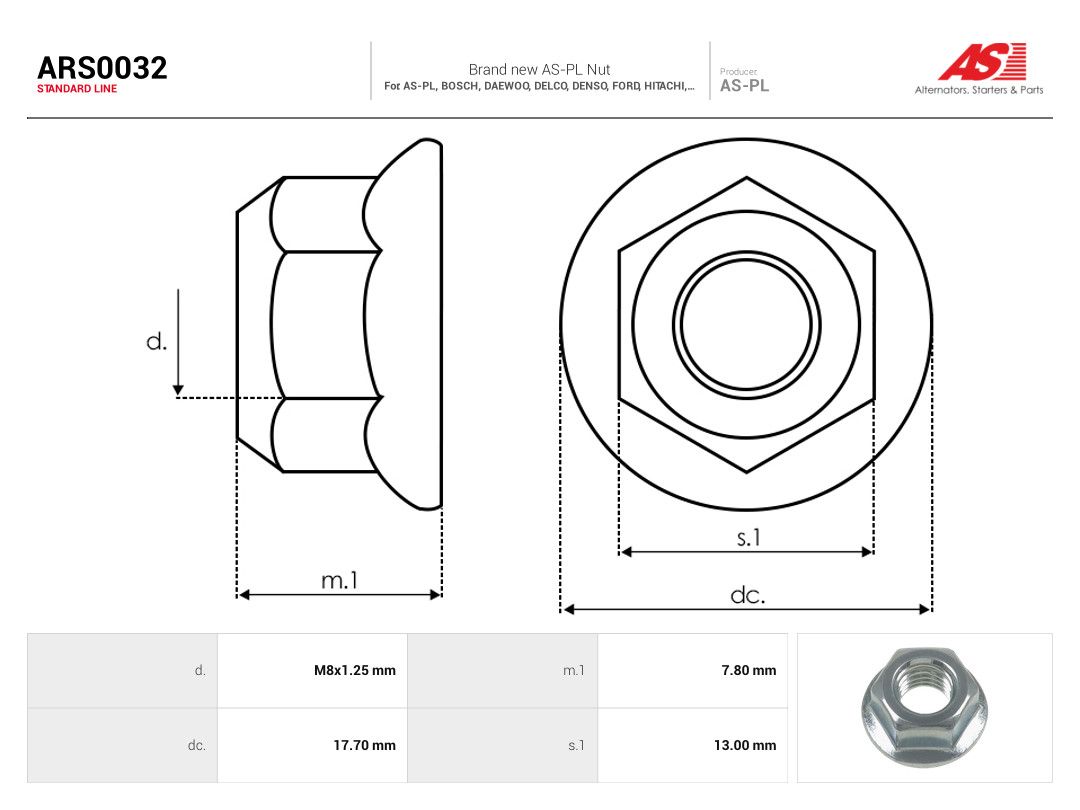 Repair Set, alternator-1