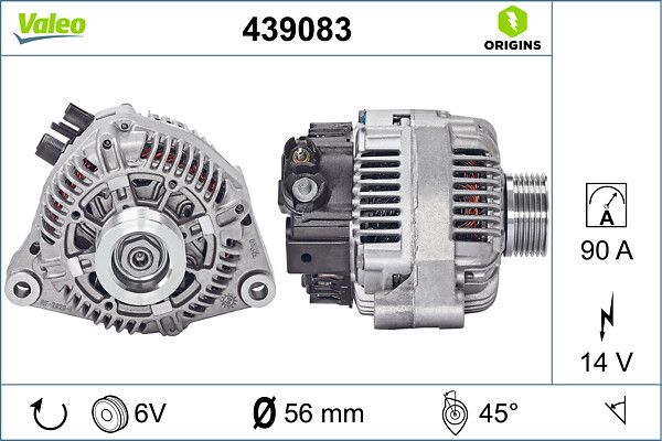 VALEO 439083 Alternator