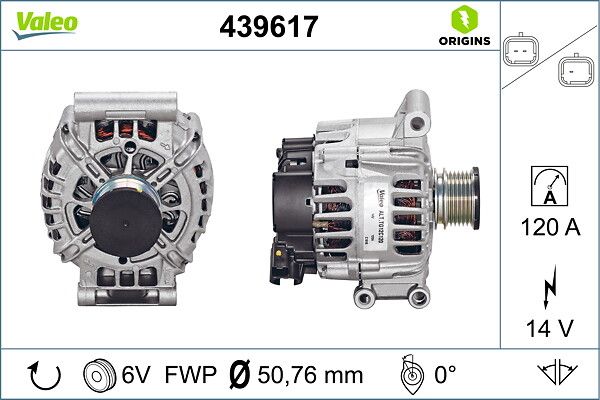 VALEO 439617 Alternator