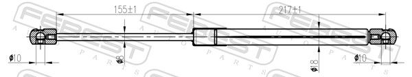 Gas Spring, bonnet-1
