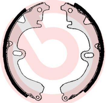 BREMBO S 83 504 Brake shoe set