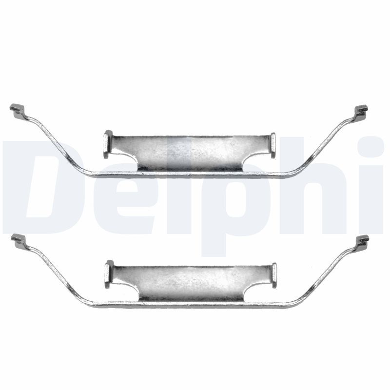 DELPHI LX0135 Priedų komplektas, diskinių stabdžių trinkelės