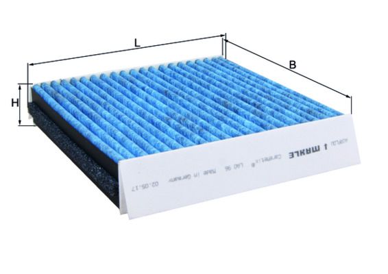 KNECHT LAO 96 Filtras, salono oras