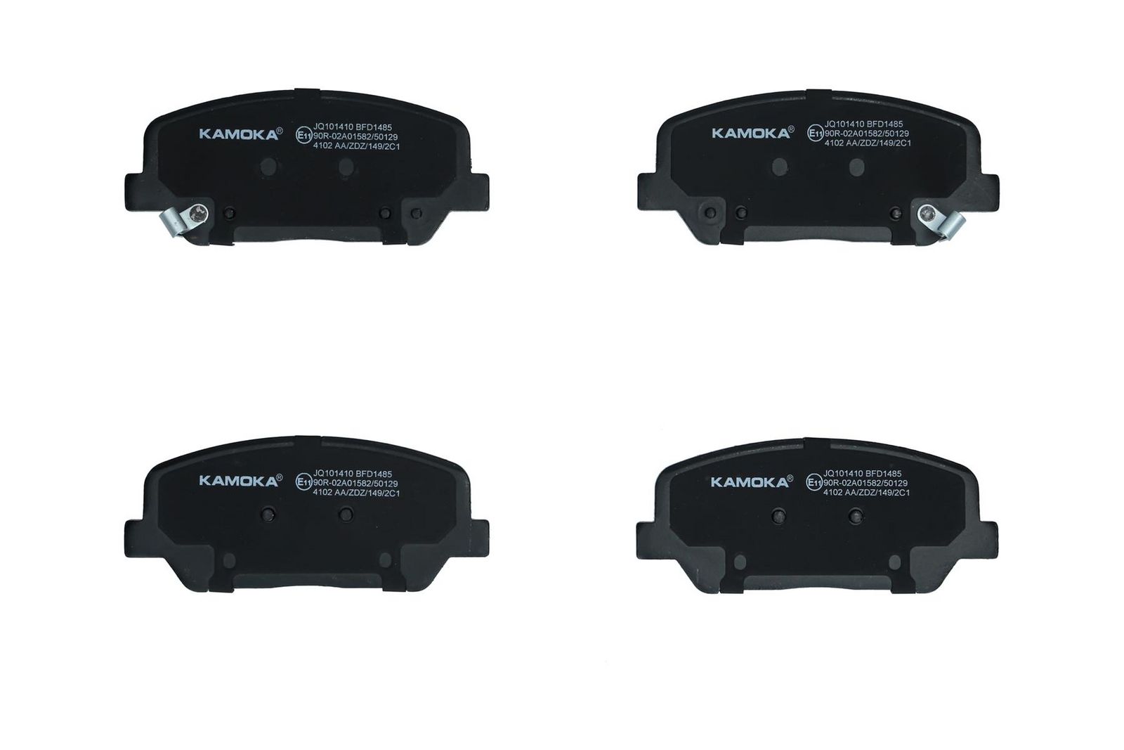 KAMOKA JQ101410 Brake pad set, disc brake