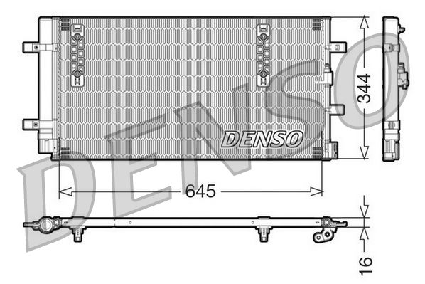 Condenser, air conditioning