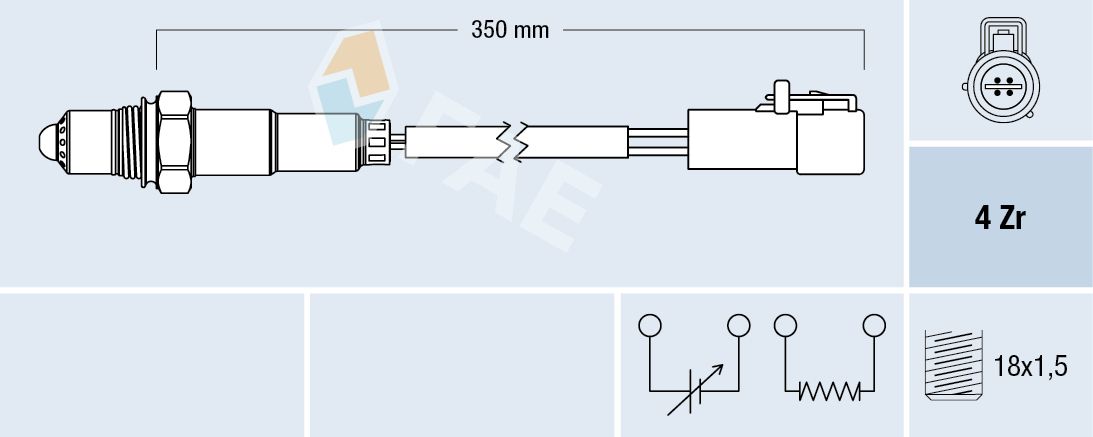 FAE 77264 Oxygen sensor