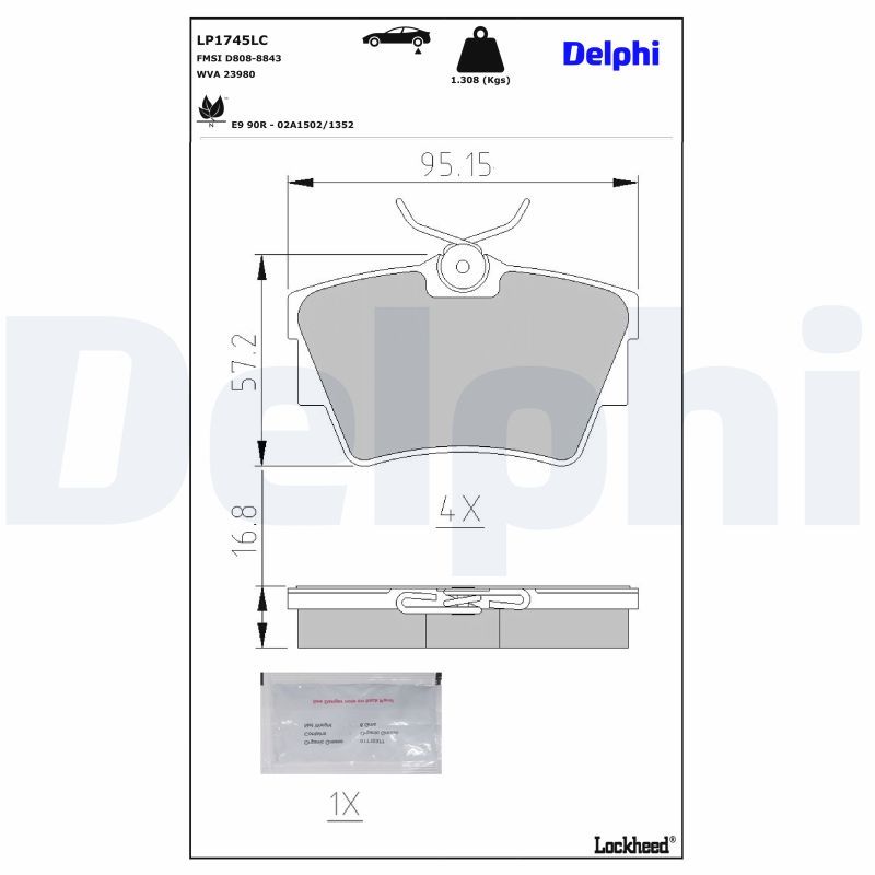 Brake Pad Set, disc brake-3