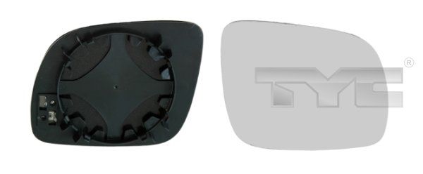 TYC 337-0037-1 Mirror glass, exterior mirror