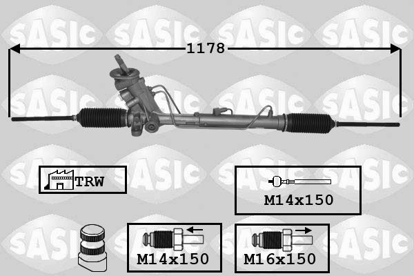 SASIC 7176071 Steering gear