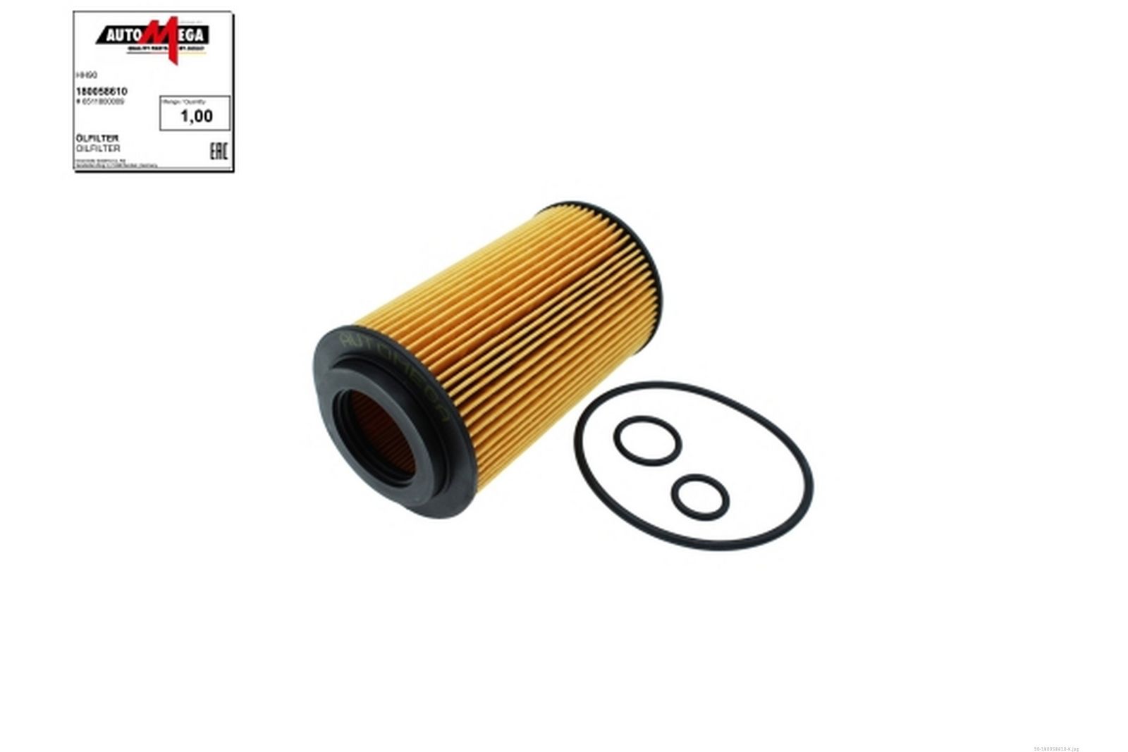 AUTOMEGA 180058610 Oil filter