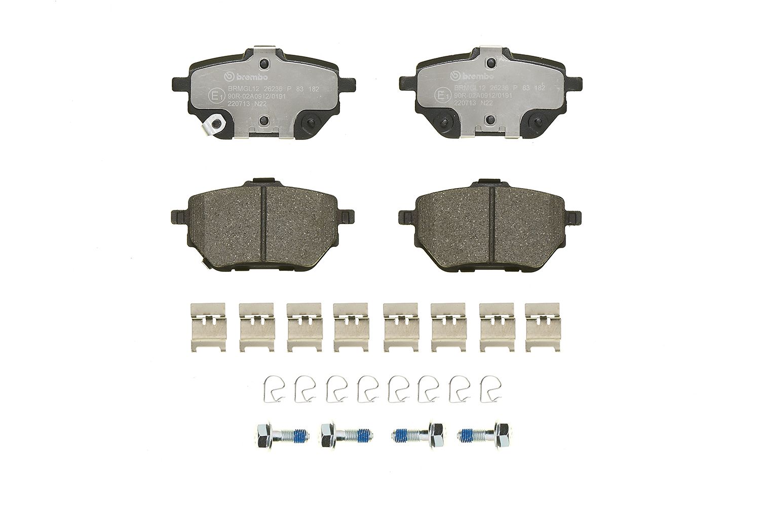 stabdžių trinkelių rinkinys, diskinis stabdys-2