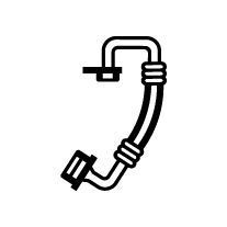 High/Low-pressure Line, air conditioning-main