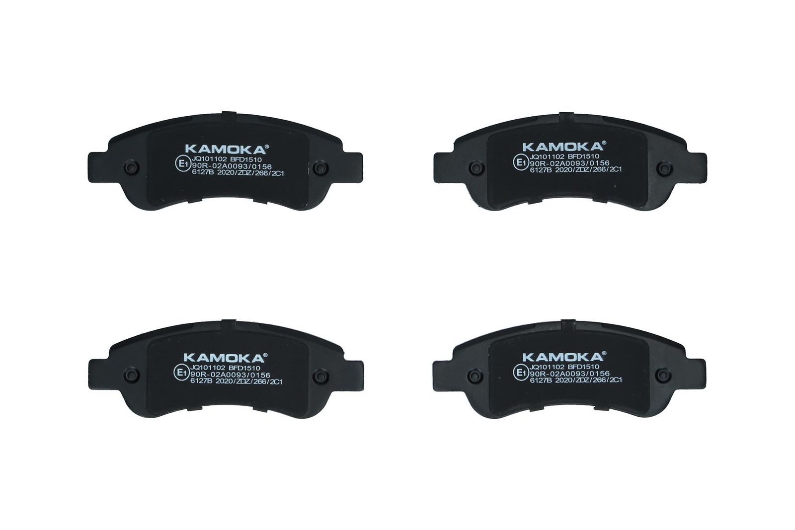 KAMOKA JQ101102 Brake pad set, disc brake