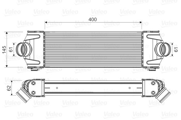 VALEO 818550 Charge air cooler