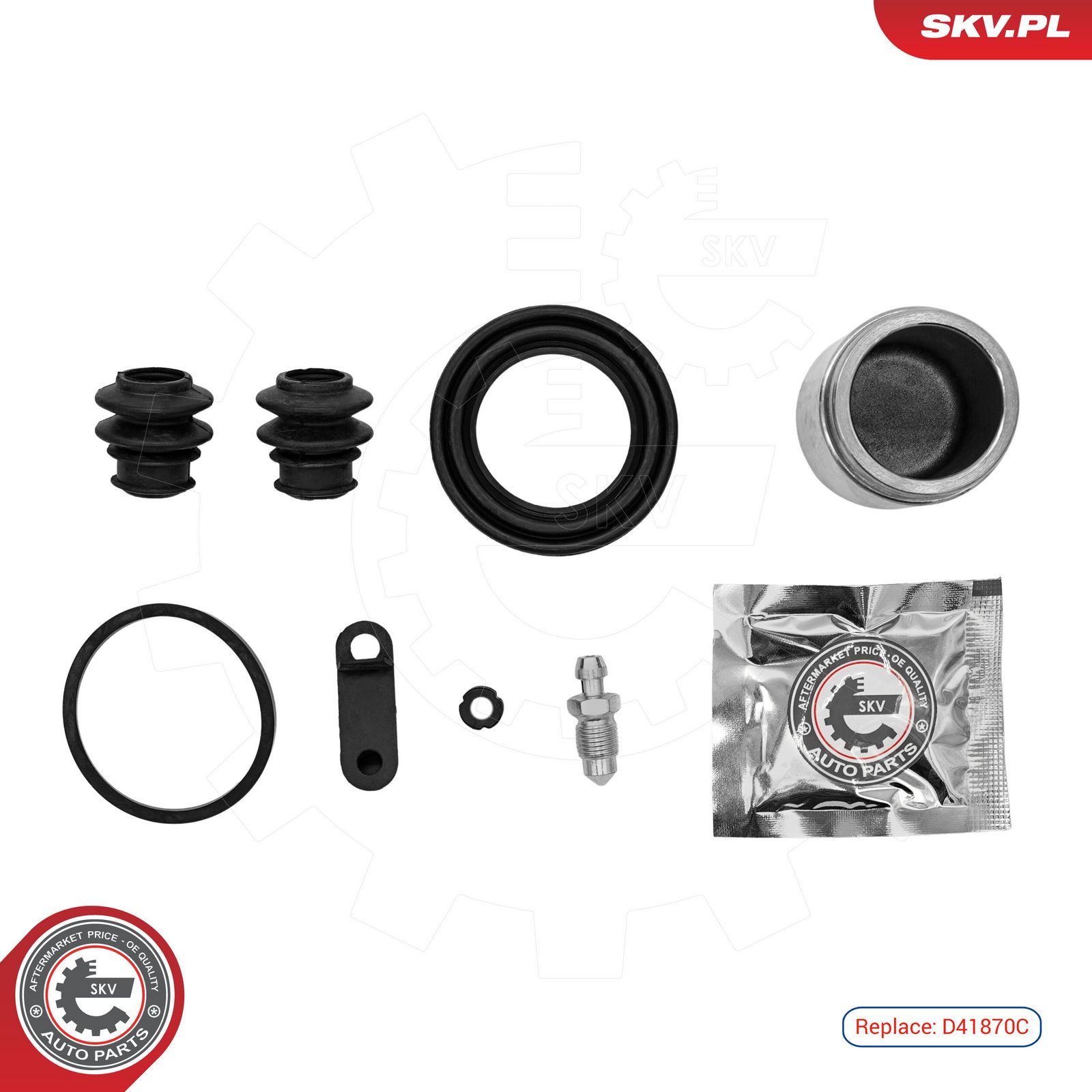 Repair Kit, brake caliper
