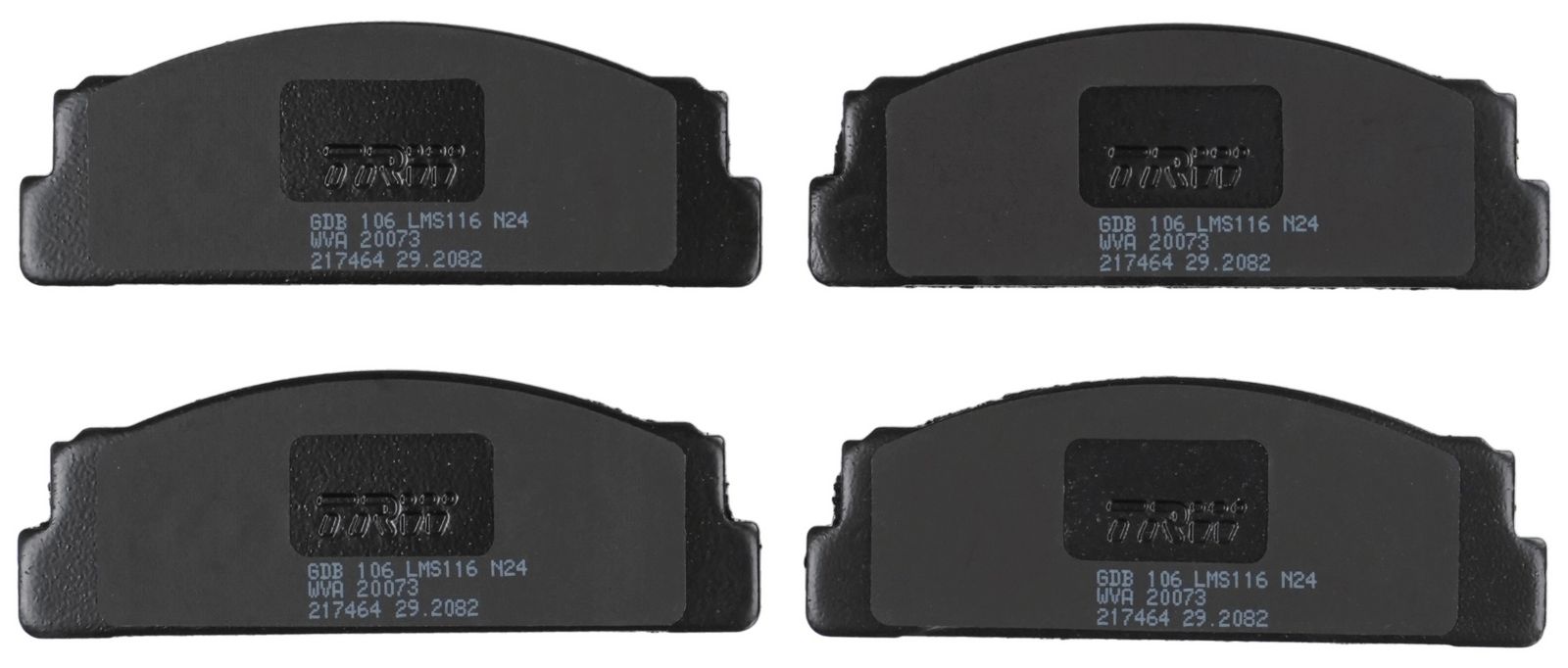 stabdžių trinkelių rinkinys, diskinis stabdys-1