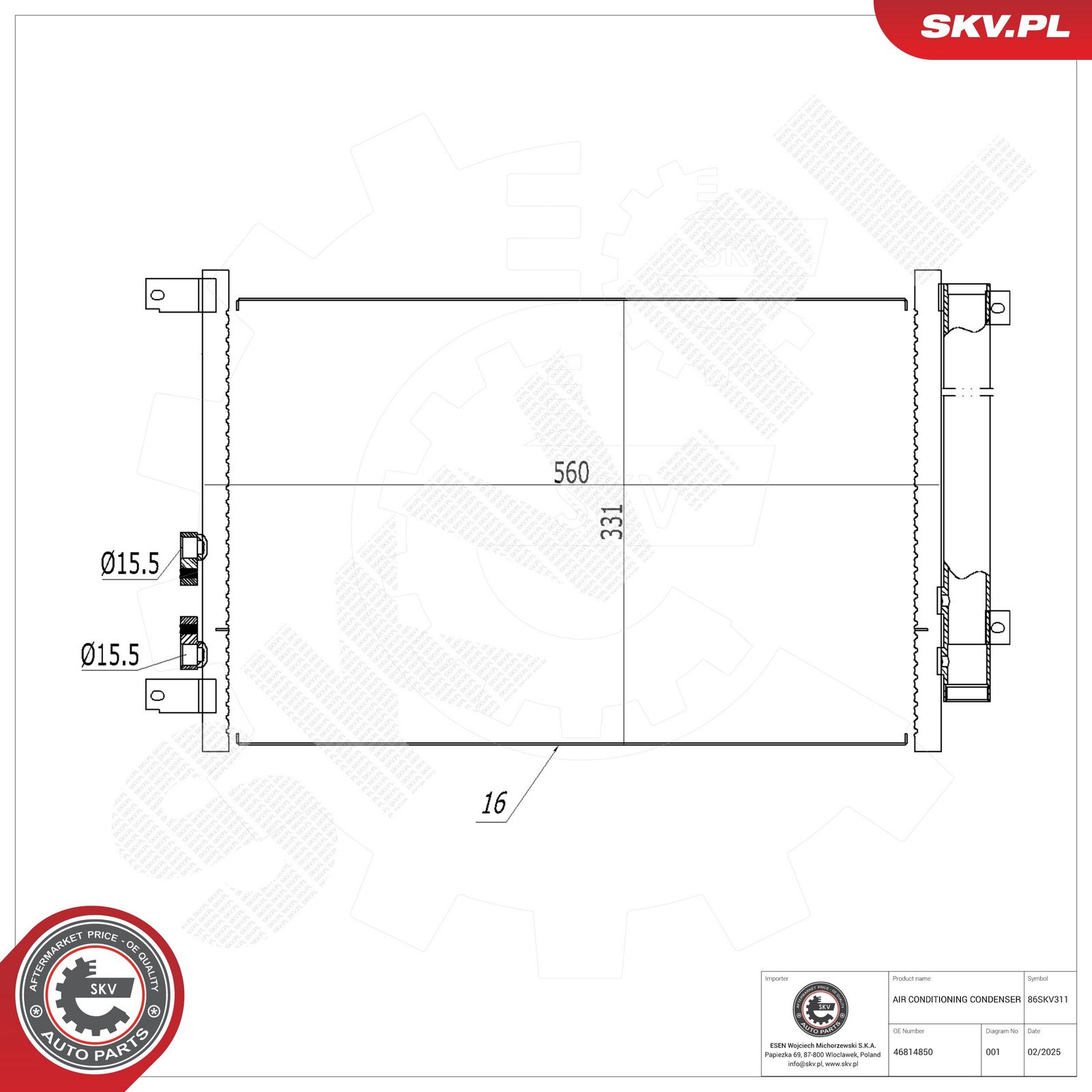 Condenser, air conditioning-4
