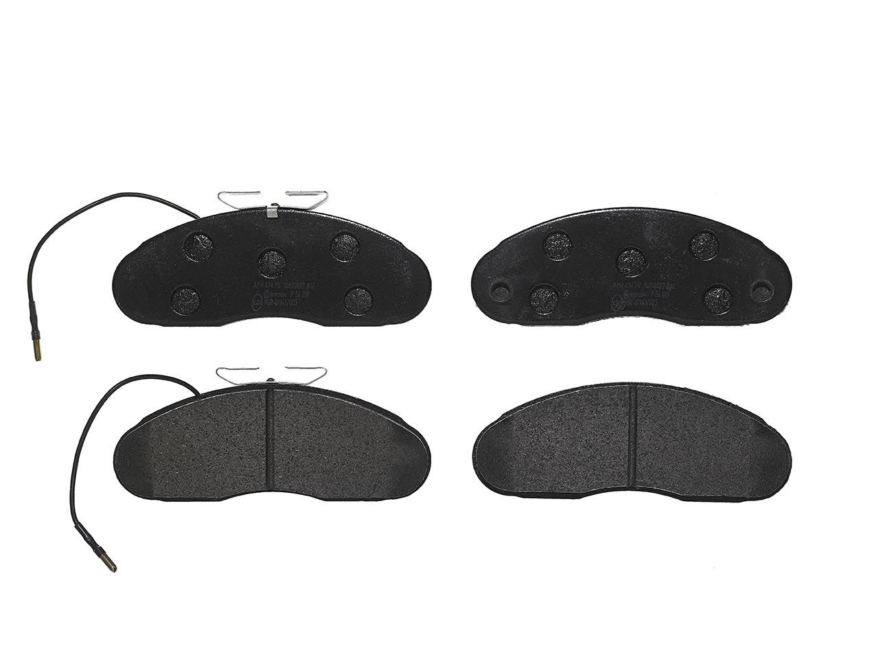 BREMBO P 56 019 Brake pad set, disc brake