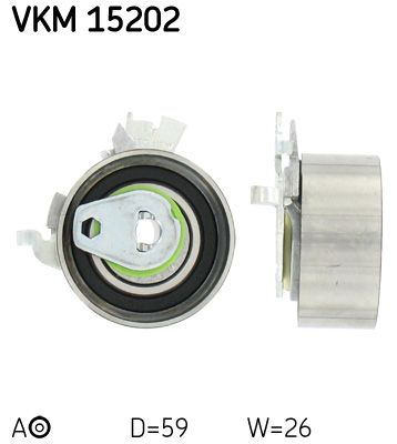 SKF VERTEVO VKM 15202 Tensioner pulley, timing belt