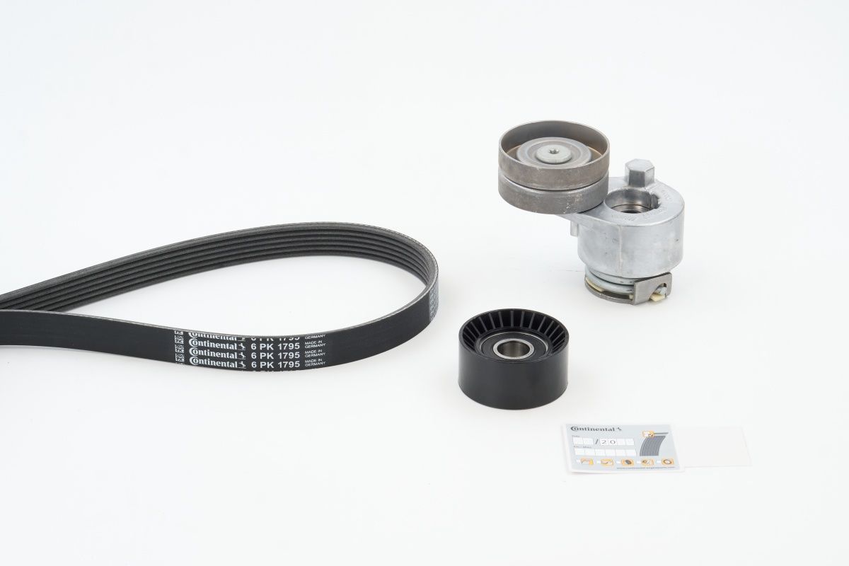 CONTINENTAL CTAM 6PK1795K1 V-ribbed belt set