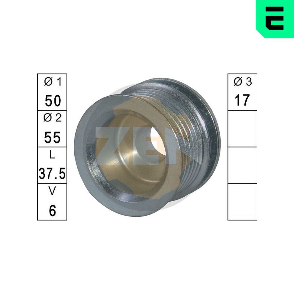 ERA ZN5352 Belt pulley, alternator