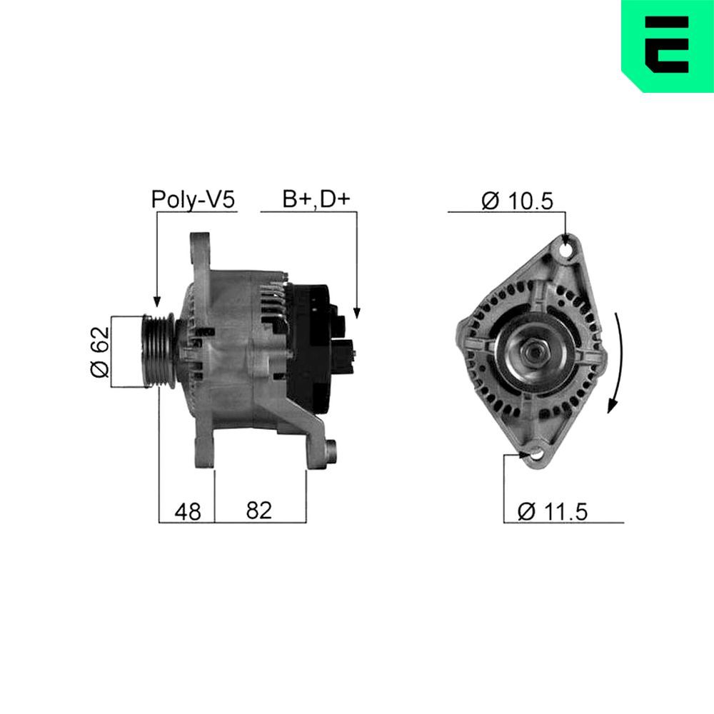 ERA 210079A Alternator