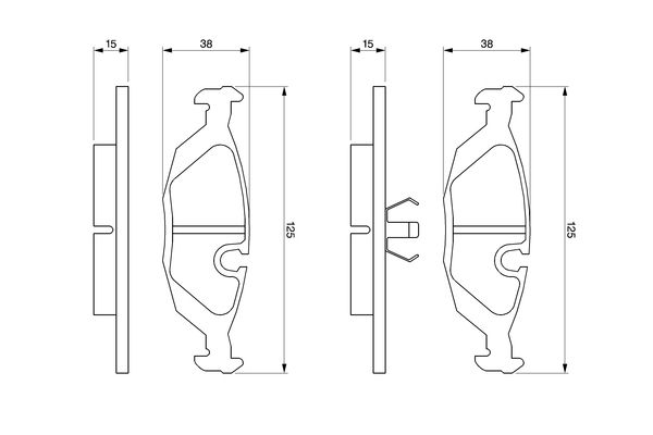 stabdžių trinkelių rinkinys, diskinis stabdys-4