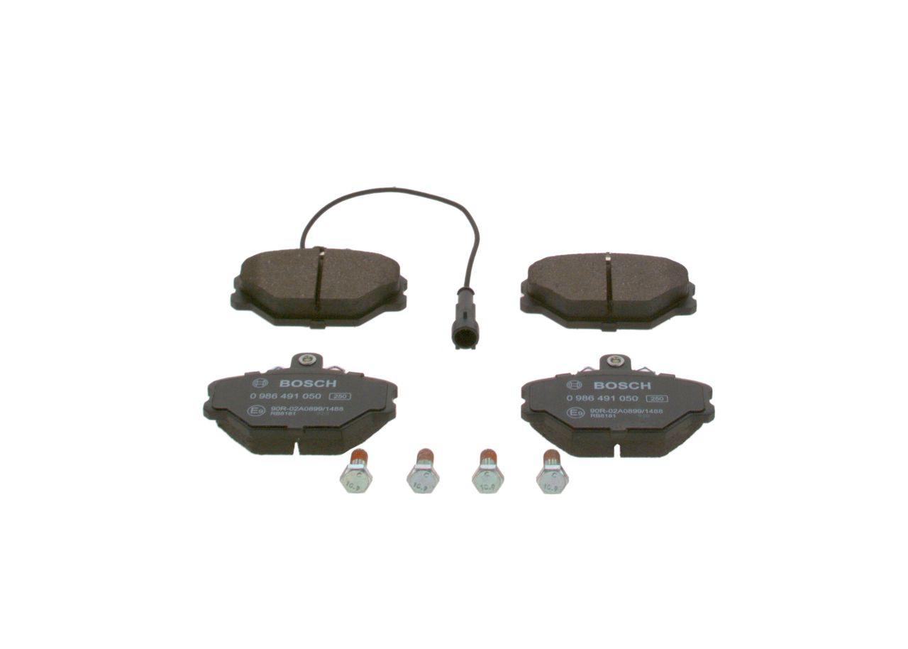 BOSCH 0 986 491 050 Brake pad set, disc brake