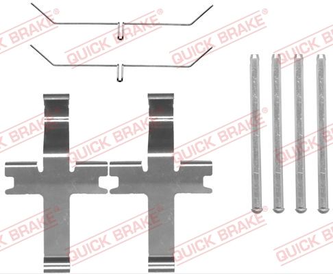 QUICK BRAKE 109-1819 Accessory kit, disc brake pad