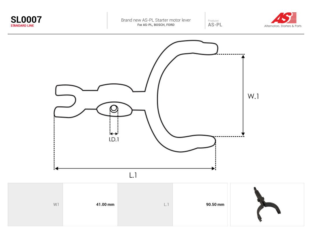 Starter Lever, carburettor-1