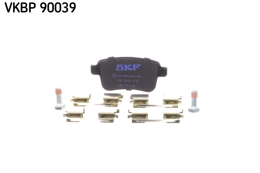 SKF VKBP 90039 Brake pad set, disc brake