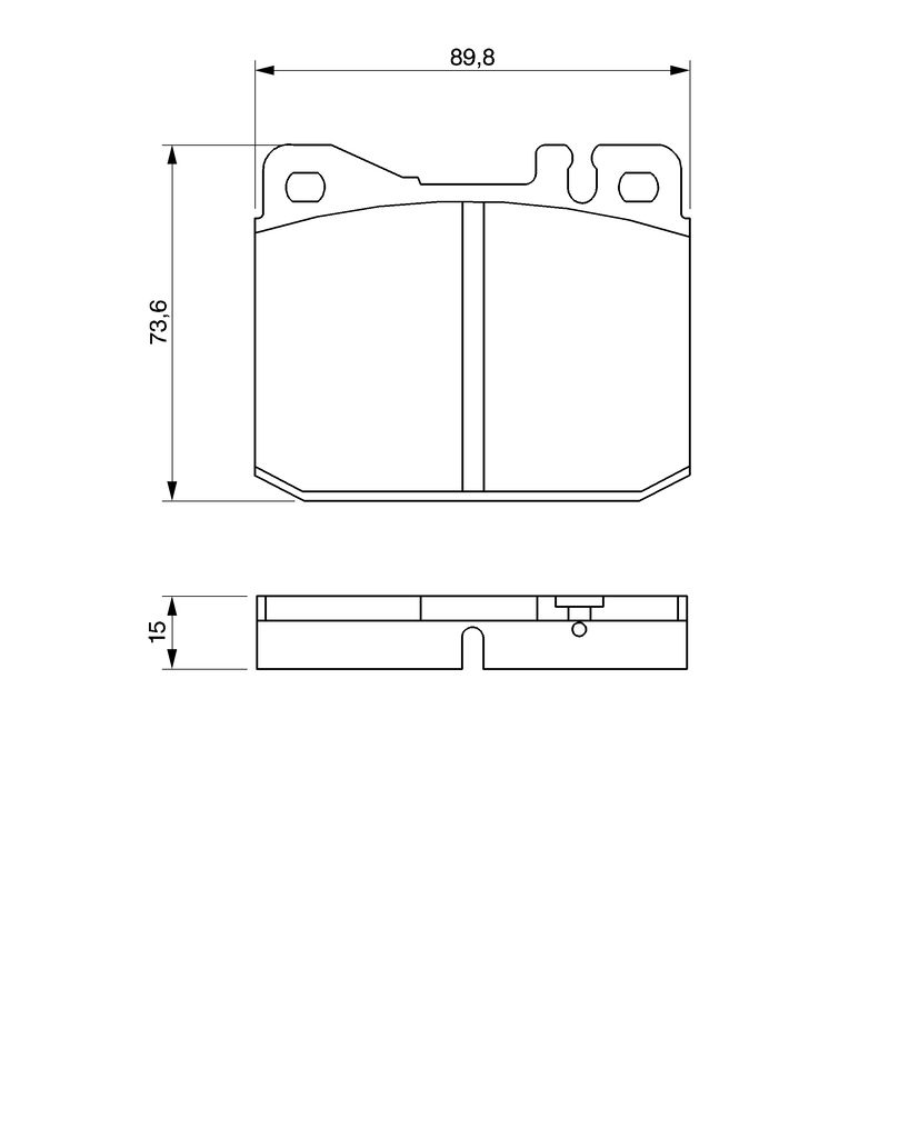 Brake Pad Set, disc brake-6