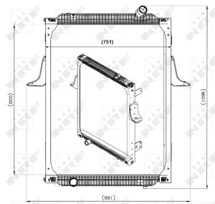 Radiator, engine cooling-4