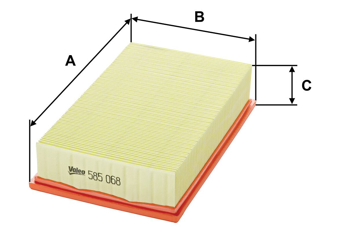 VALEO 585068 Oro filtras