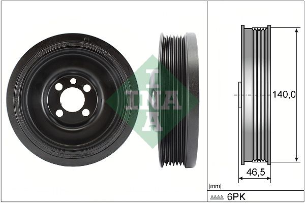 Belt Pulley, crankshaft