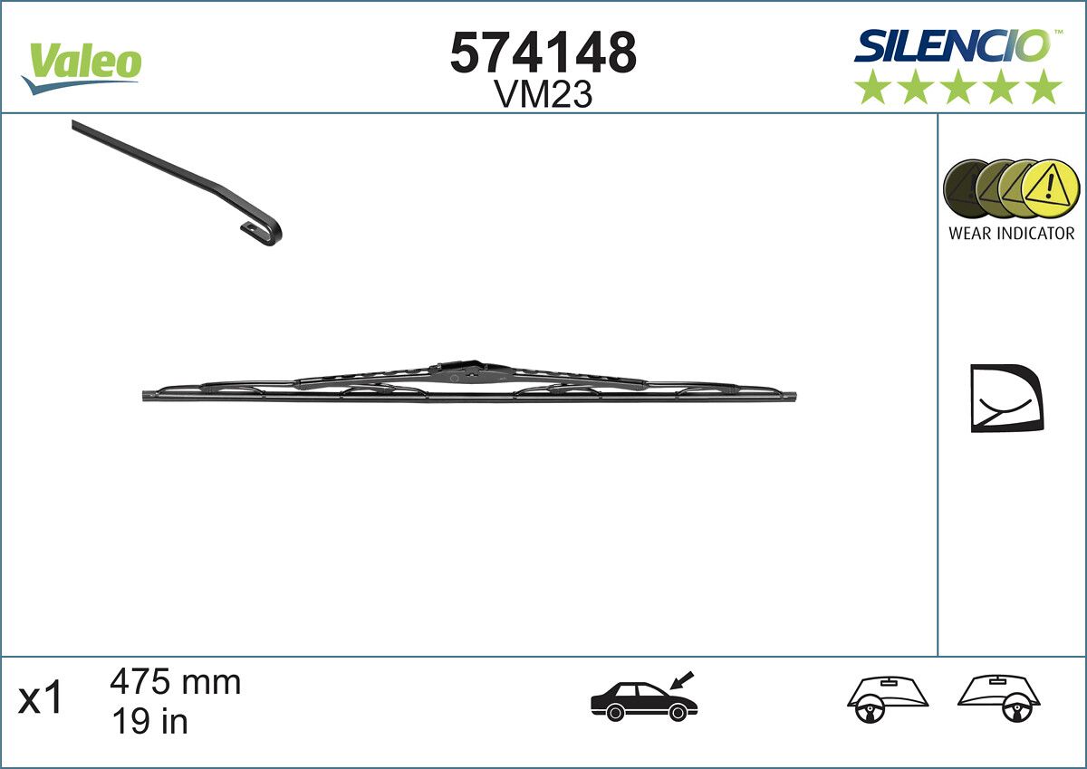 VALEO 574148 Wiper blade
