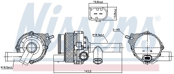 Water Pump, engine cooling-5