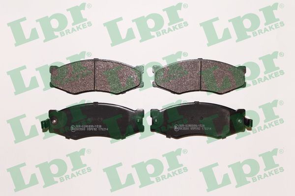LPR 05P092 Brake pad set, disc brake