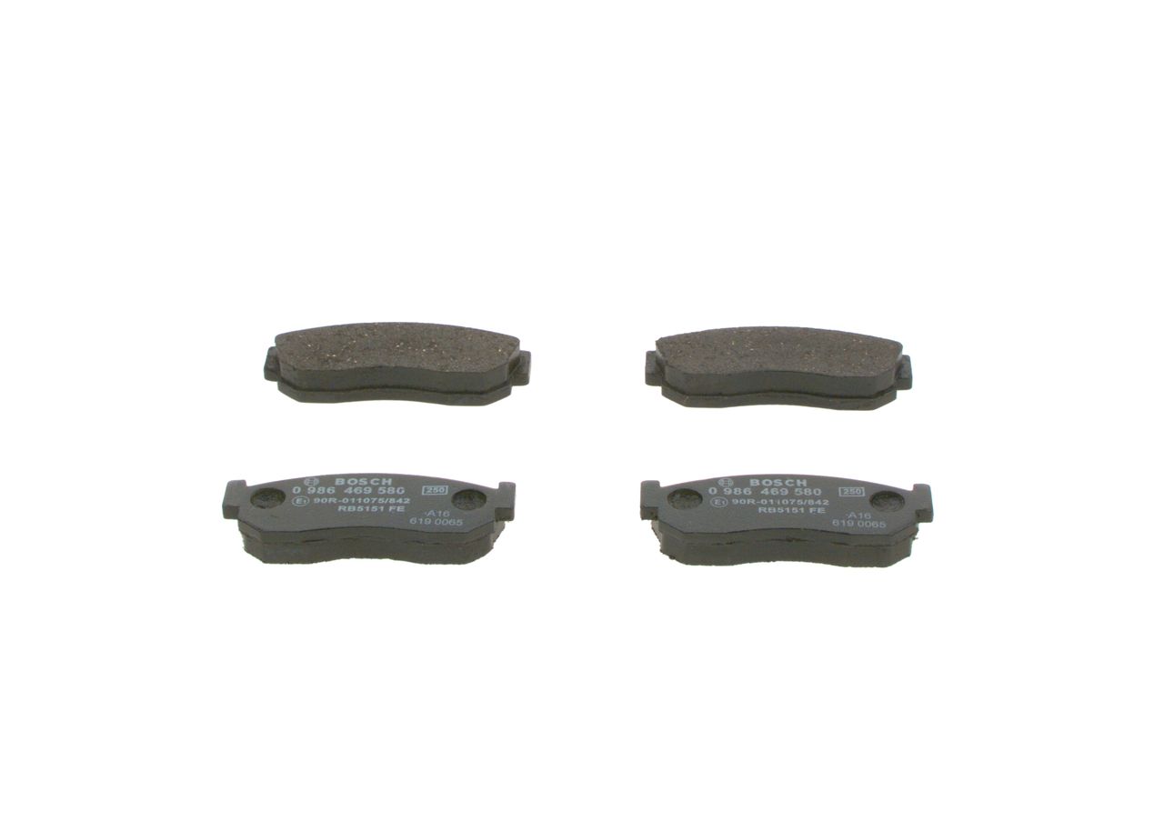 BOSCH 0 986 469 580 Brake pad set, disc brake