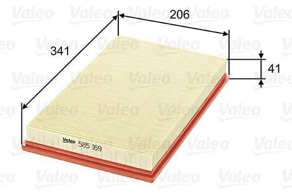 VALEO 585169 Oro filtras