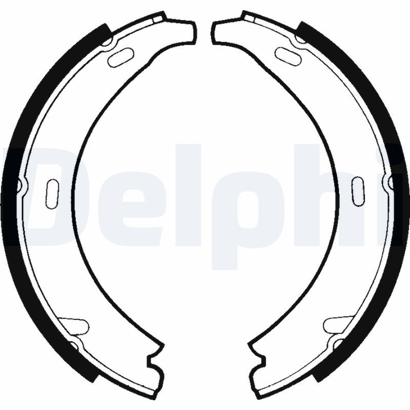 Brake Shoe Set, parking brake